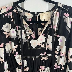 Silk Floral Dress - Kate Spade - Size 10
